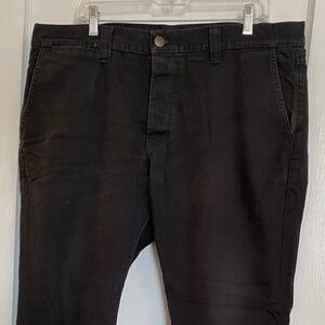 Grown & Sewn - Foundation Pants in black 8oz canvas, Size 38